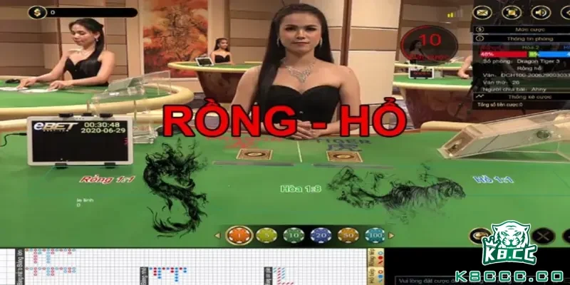 Dealer sẽ công bố kết quả sau khi lá bài được lật