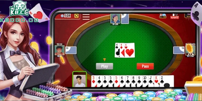 Tham gia game bài tại K8CC với các bước đơn giản