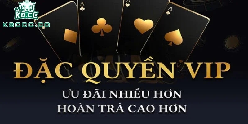 Khuyến mãi K8CC dành riêng cho các tài khoản cấp độ VIP